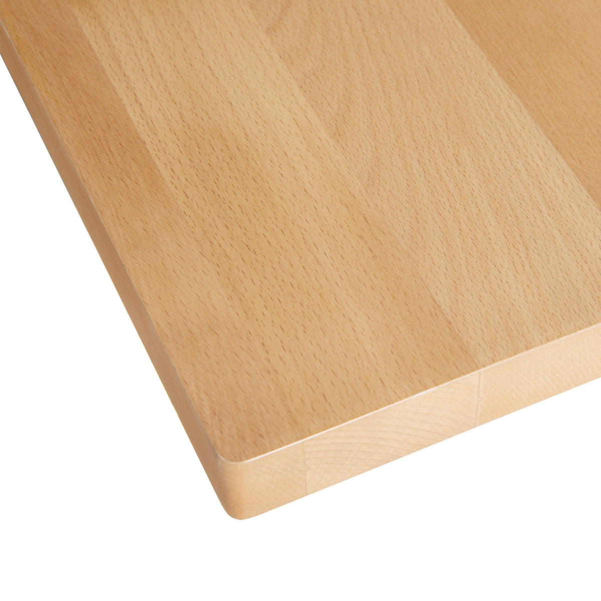 Natural,30"W x 60"L |#| 30x60 Commercial Solid Wood Tabletop with Support Bars for Indoor Use-Natural