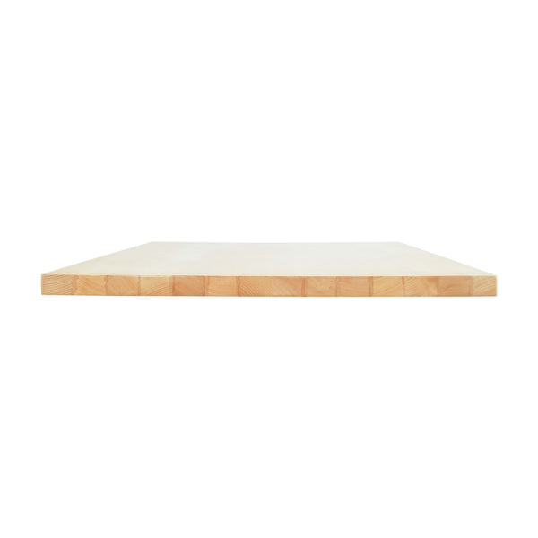 Natural,30"W x 60"L |#| 30x60 Commercial Solid Wood Tabletop with Support Bars for Indoor Use-Natural