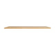 Natural,30"W x 60"L |#| 30x60 Commercial Solid Wood Tabletop with Support Bars for Indoor Use-Natural