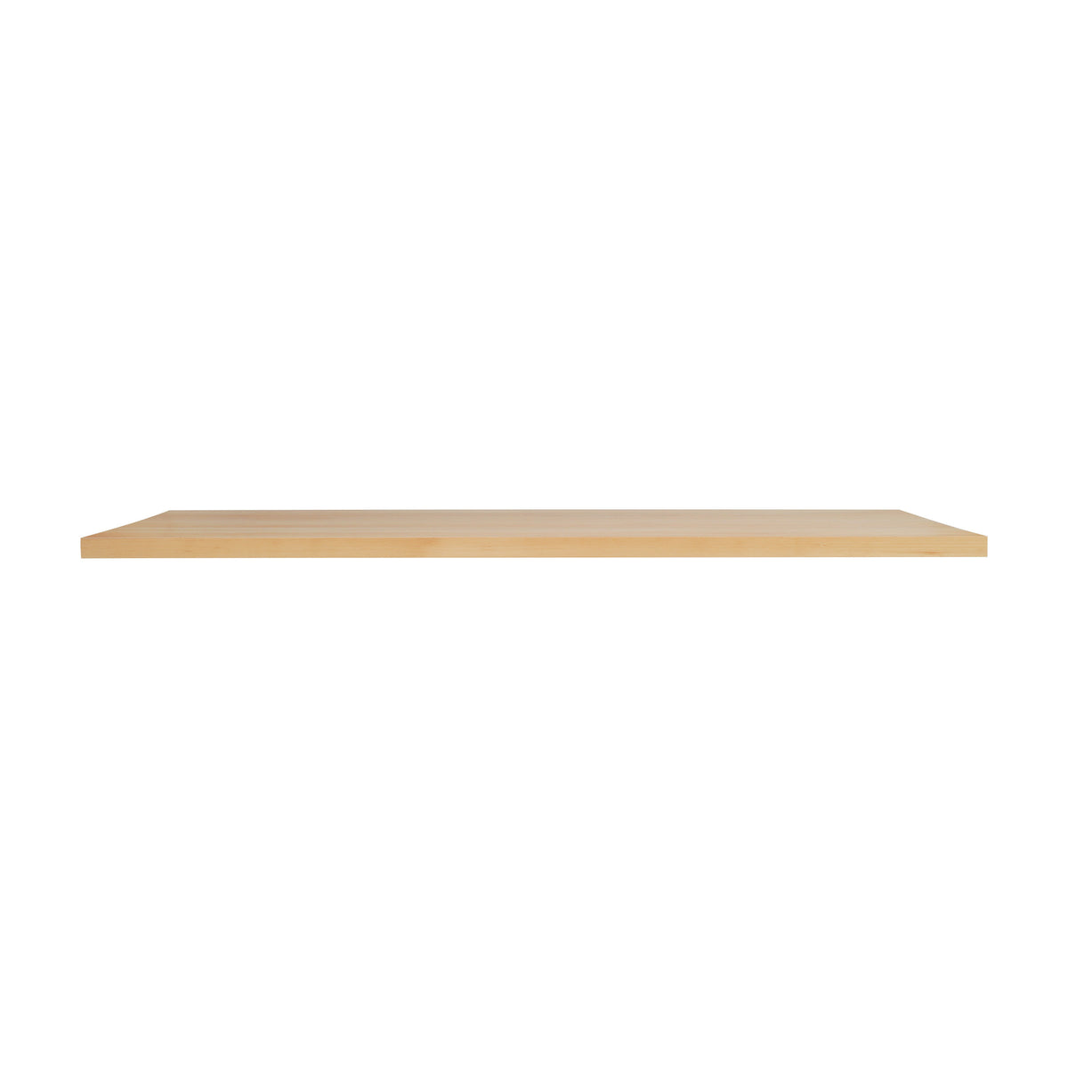 Natural,30"W x 60"L |#| 30x60 Commercial Solid Wood Tabletop with Support Bars for Indoor Use-Natural