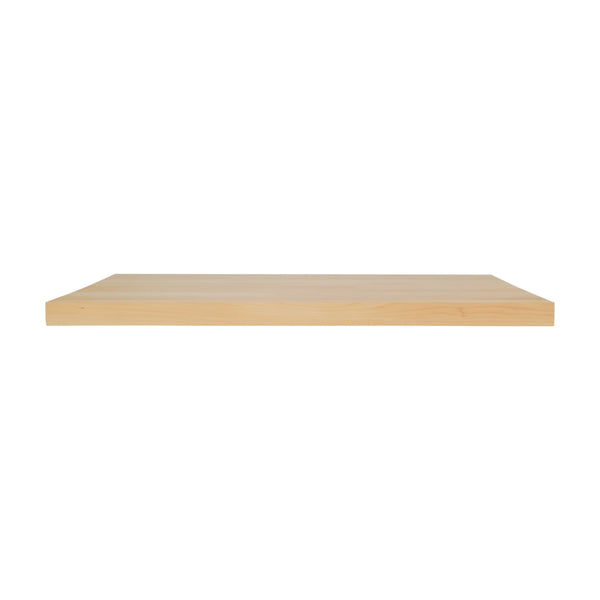 Natural,24"W x 30"L |#| 24x30 Commercial Solid Wood Tabletop with Support Bars for Indoor Use-Natural