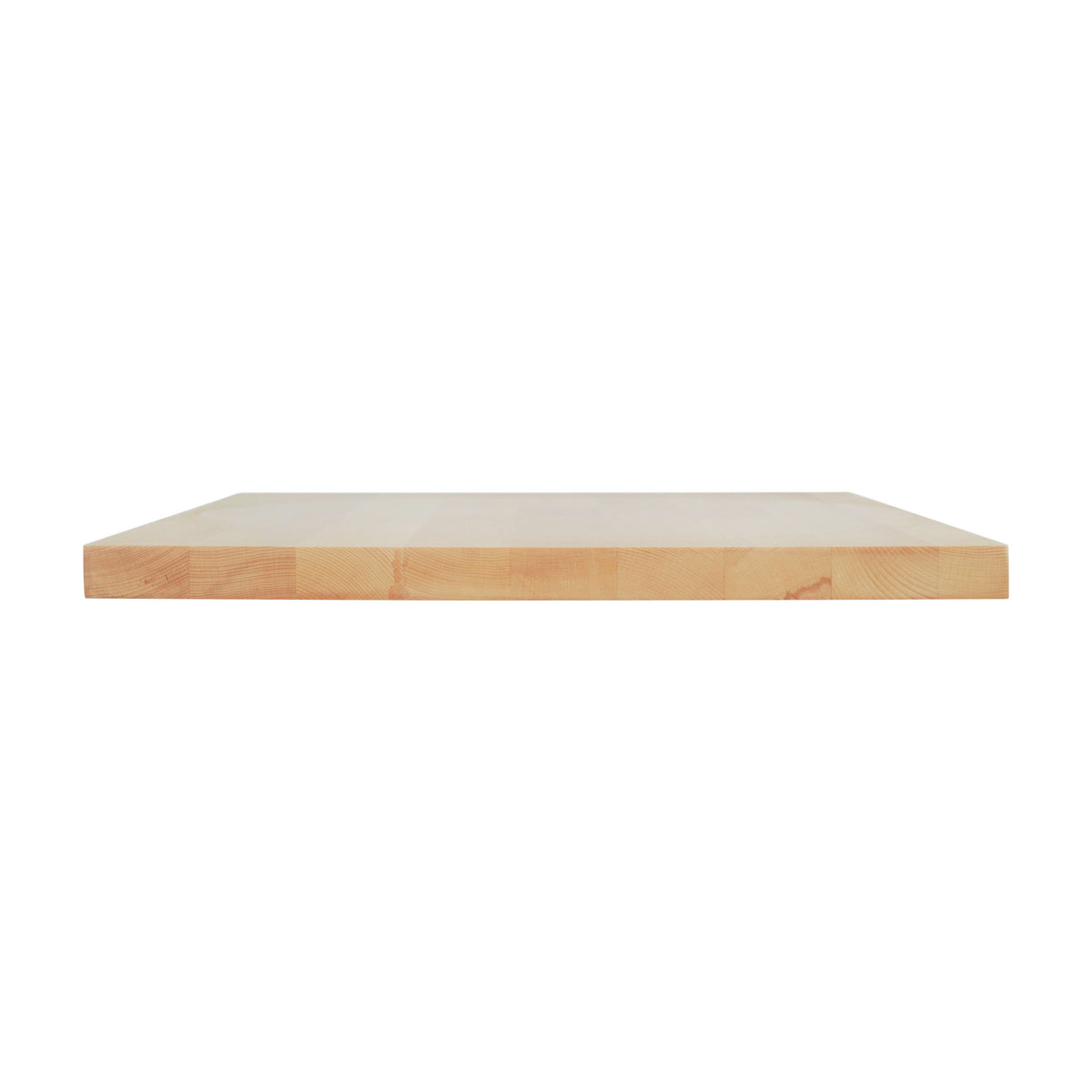 Natural,24"W x 30"L |#| 24x30 Commercial Solid Wood Tabletop with Support Bars for Indoor Use-Natural