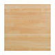 Natural |#| 36x36 Commercial Solid Wood Tabletop with Support Bars for Indoor Use-Natural