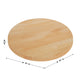 Natural |#| 30"RD Commercial Solid Wood Tabletop with Support Bars for Indoor Use-Natural