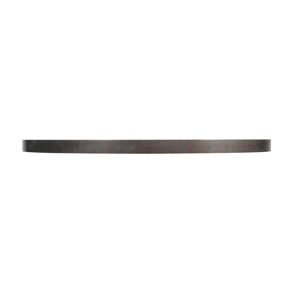 Dark Brown |#| 30"RD Commercial Solid Wood Tabletop with Support Bars for Indoor Use-Dark Brown