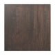 Dark Brown Top/Black Base |#| Commercial 36" SQ Dark Brown Tabletop-30x30 Table Height Black Cast Iron X Base