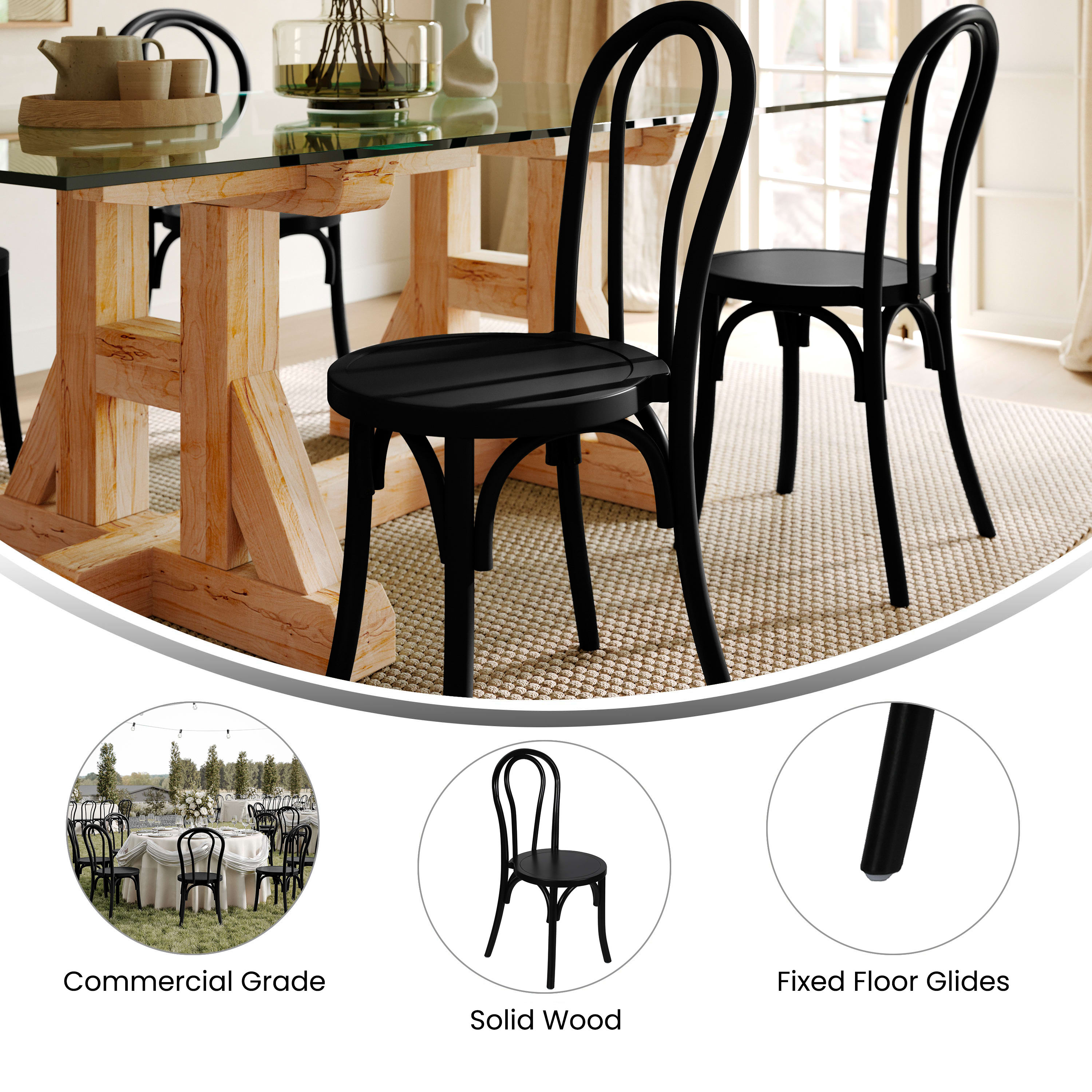 Thonet Dining Chair ZH 8003A BizChair