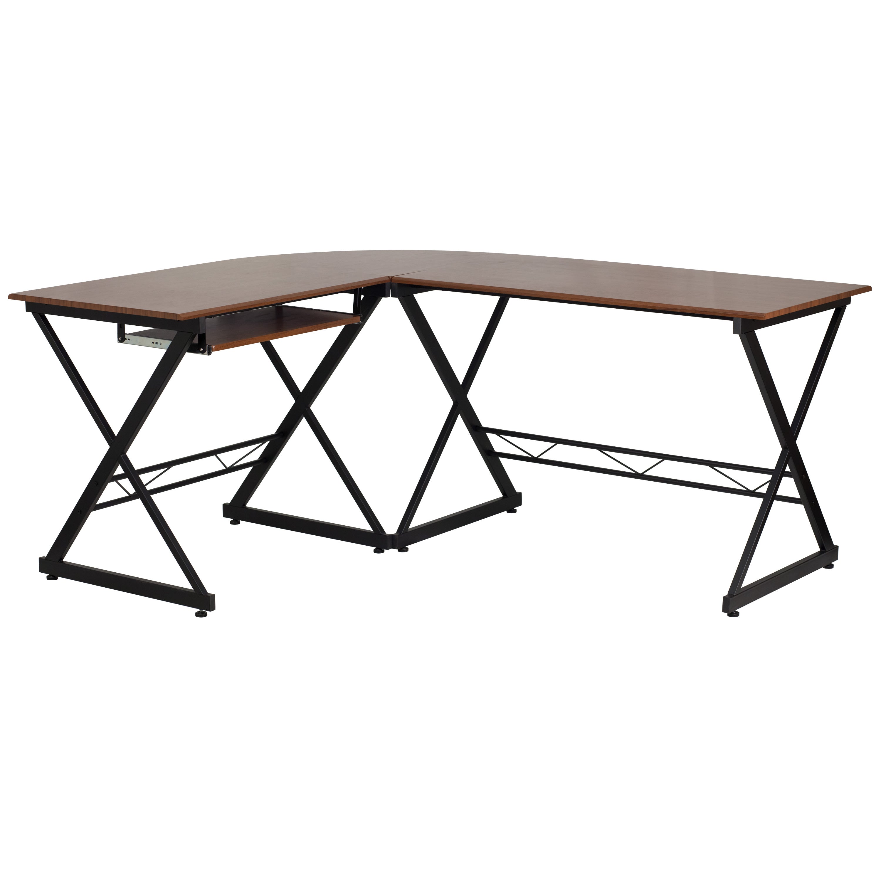 L Shaped Gaming Desk B ARC PAR DESKS 2614 BizChair