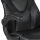 Black |#| Ergonomic Black Computer Gaming Chair with Padded Flip-Up Arms