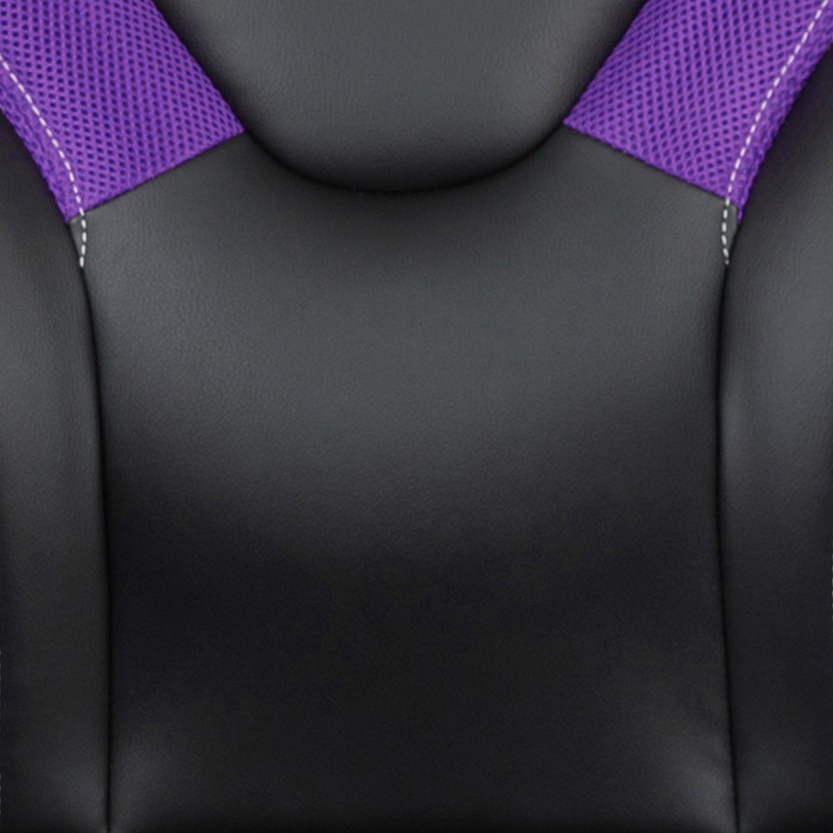 Purple |#| Ergonomic Purple and Black Computer Gaming Chair with Padded Flip-Up Arms