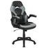 BlackArc Allegiance 1 High Back Gaming Chair with Faux Leather Upholstery, Height Adjustable Swivel Seat & Padded Flip-Up Arms