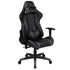 BlackArc Horizon 9ine High Back Reclining Gaming Chair in Faux Leather - Height Adjustable Arms - Headrest & Lumbar Support Pillows