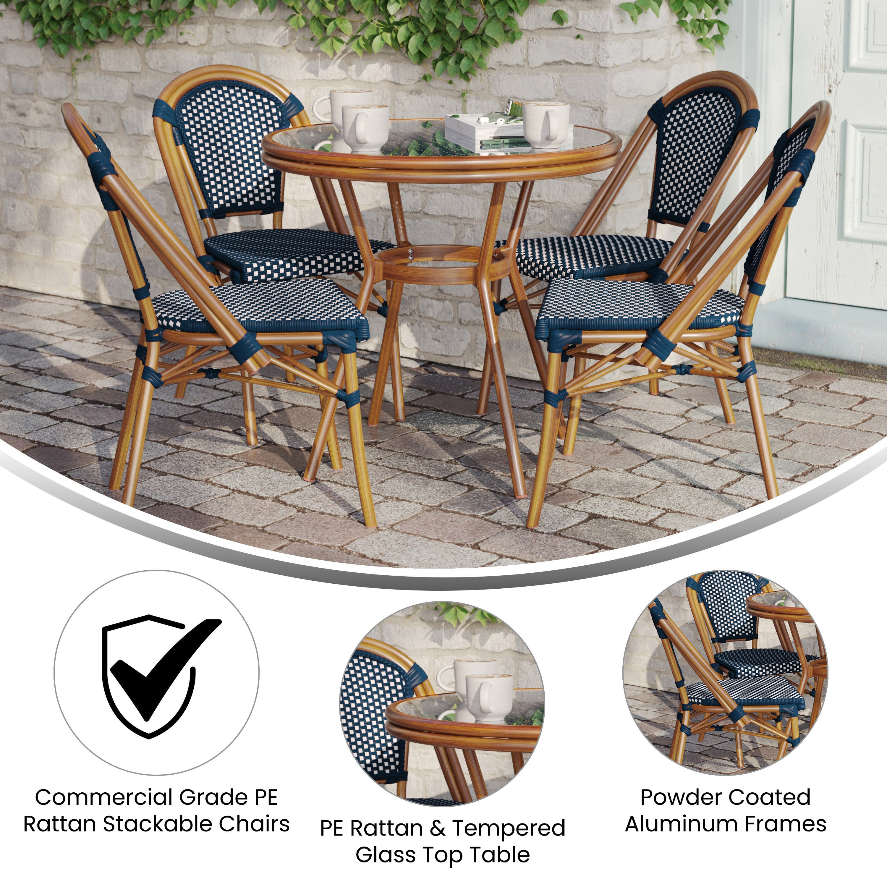 Bistro Set SDA AD641012 80 4001 BizChair