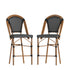 Bordeaux Set of 2 Commercial Grade Stackable Indoor/Outdoor Bistro 26" High Counter Height Stools