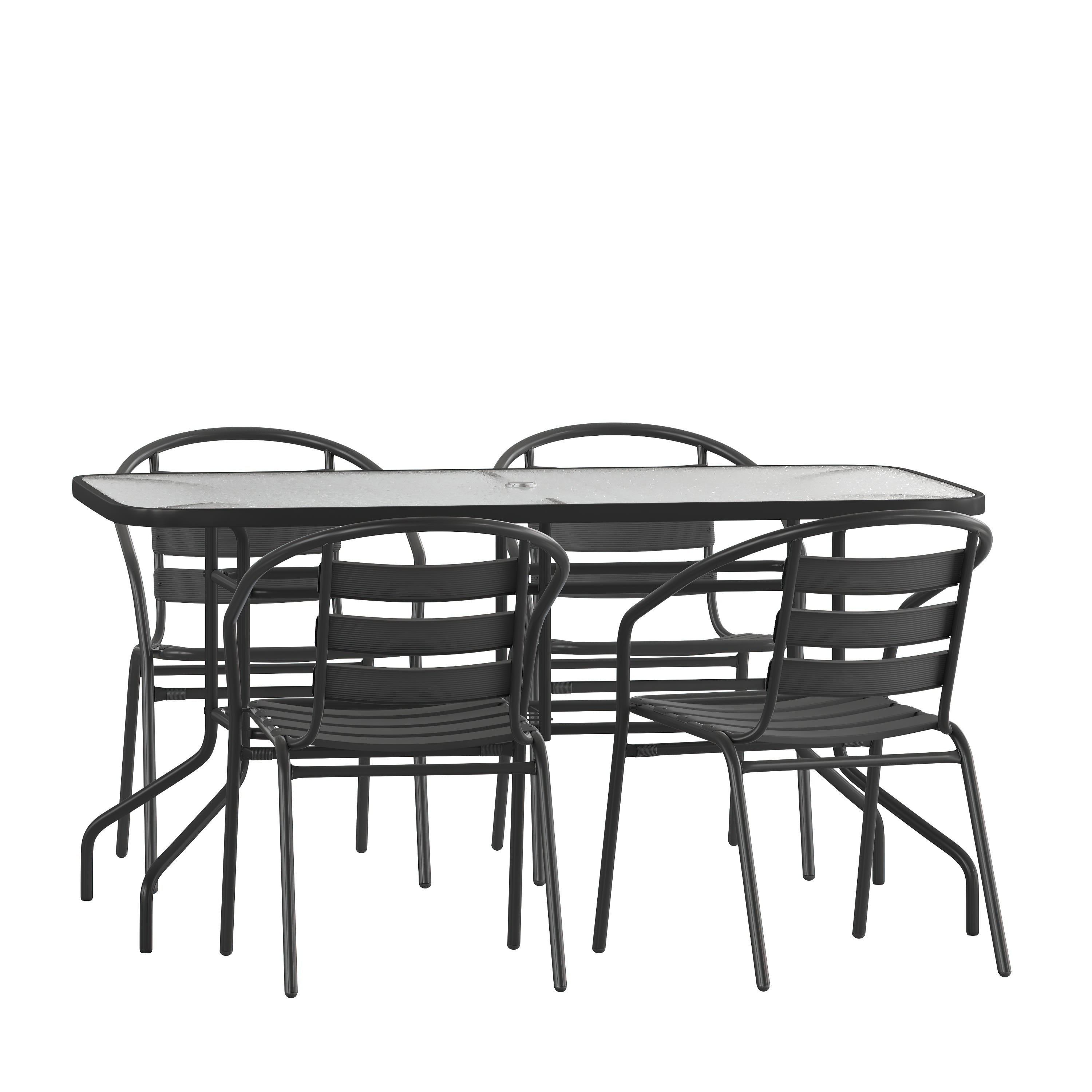 Patio Set TLH 089REC 017C4 BizChair