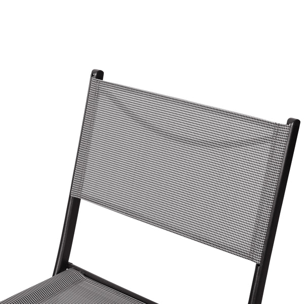 Gray |#| 2 Pack Commercial Outdoor Flex Comfort Folding Chair with Metal Frame in Gray