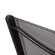 Gray |#| 2 Pack Commercial Outdoor Flex Comfort Folding Chair with Metal Frame in Gray
