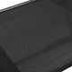 Black |#| 2 Pack Commercial Outdoor Flex Comfort Folding Chair with Metal Frame in Black