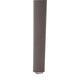 Gray |#| Commercial All-Weather Gray Resin Patio Stack Chair with Slatted Backrest