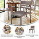 Gray |#| Commercial All-Weather Gray Resin Patio Stack Chair with Slatted Backrest
