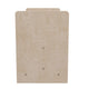 Commercial Grade Natural Finish 2 Sided Storage Unit with Transparent Sides