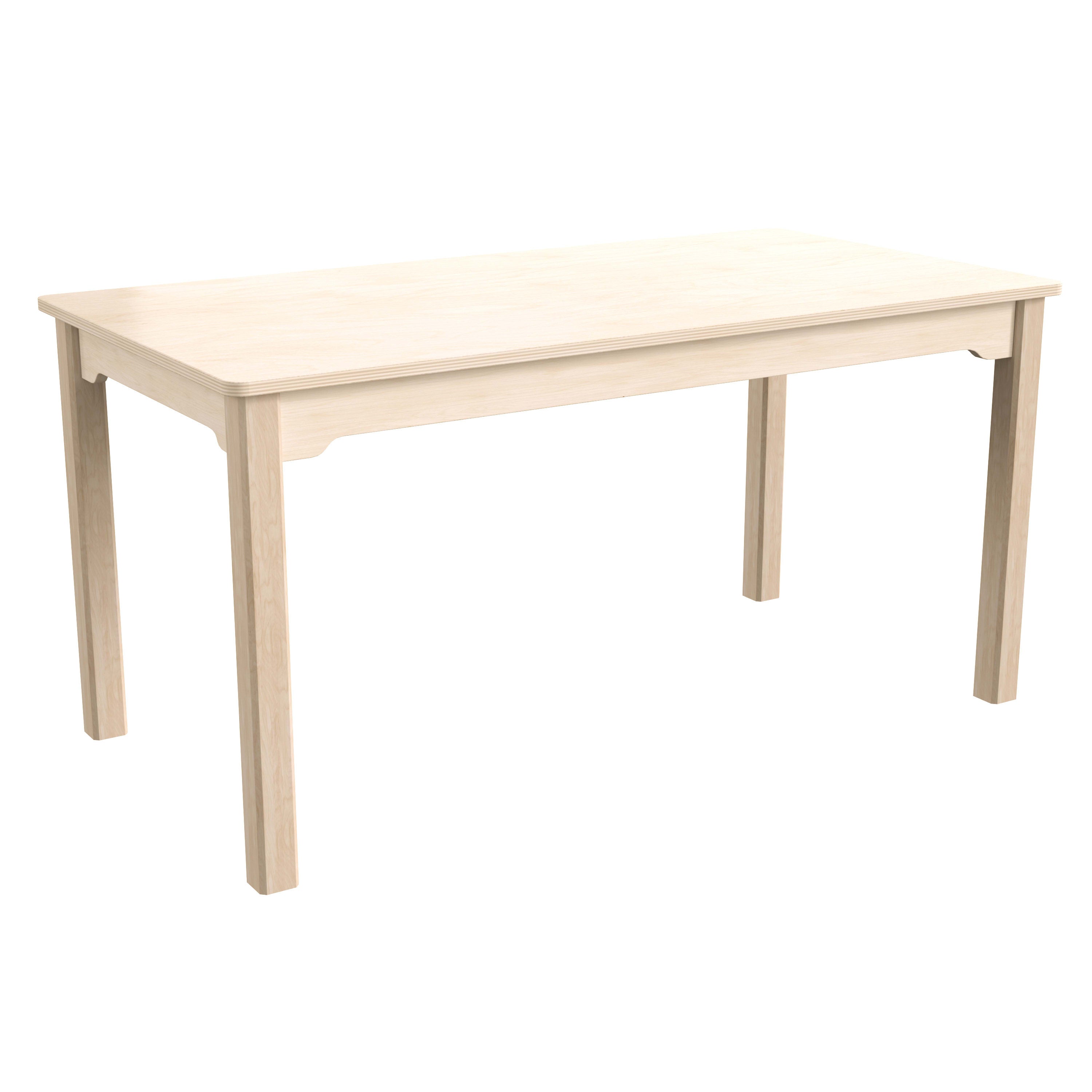 Wooden shop activity table