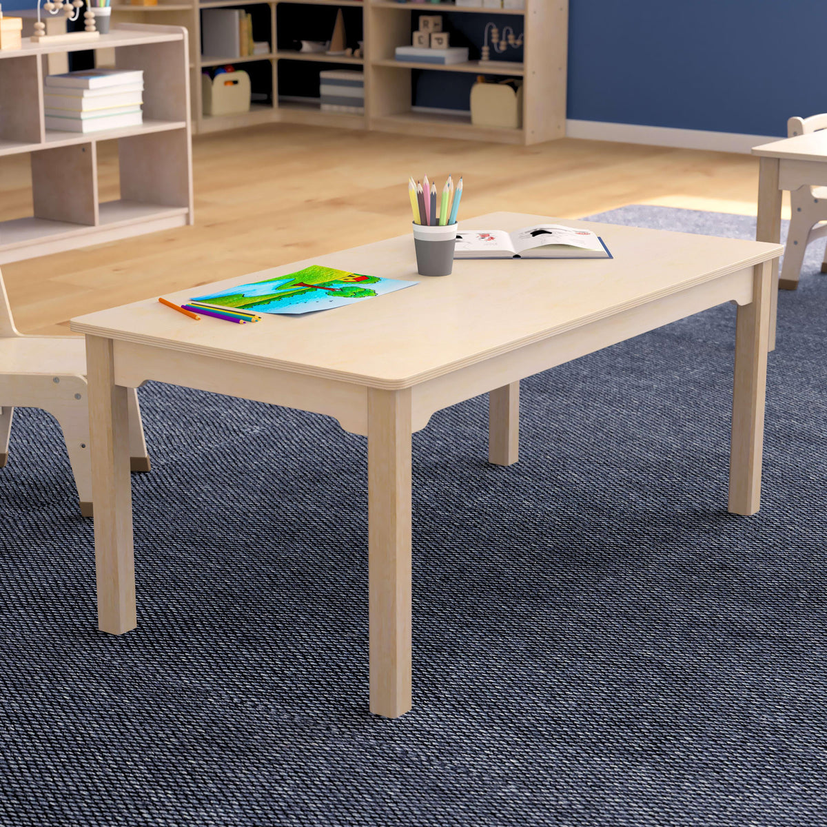 Rectangular Wooden Table MK-ME088011- – BizChair