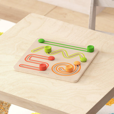 Bright Beginnings Commercial Grade STEM Sliding Shapes Learning Board