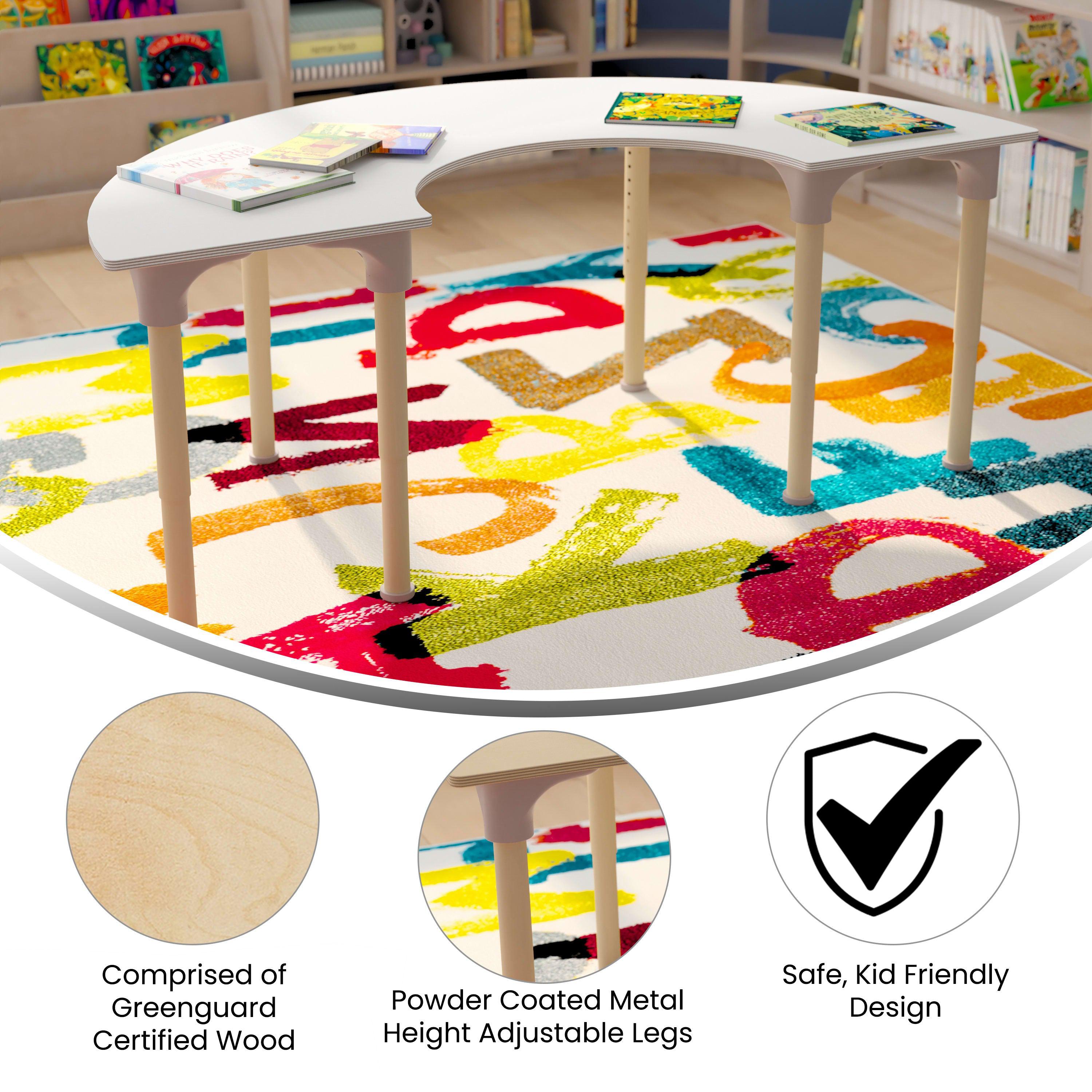 Adjustable Activity Table MK ME088020 BizChair