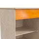 Kid's Commercial Grade Two Shelf Wooden Kitchen Cabinet