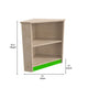 Kid's Commercial Grade Two Tier Wooden Corner Kitchen Cabinet