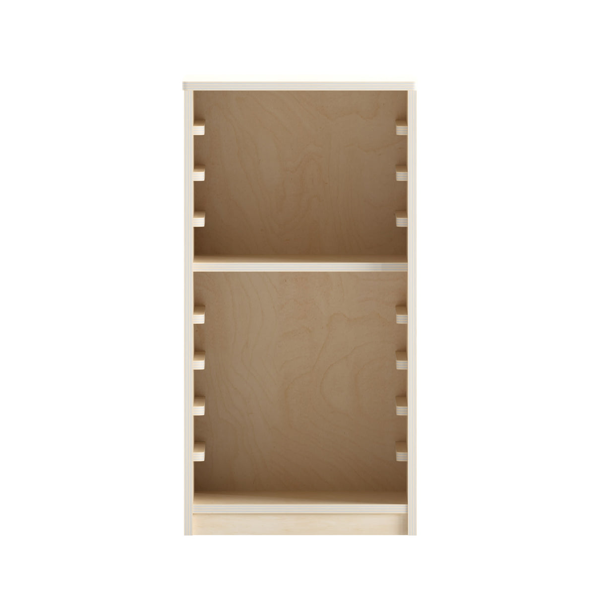 Commercial Engineered Birch Plywood Storage Unit Holds 8 Puzzle Boards - Natural