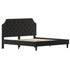 Brighton Arched Tufted Upholstered Platform Bed