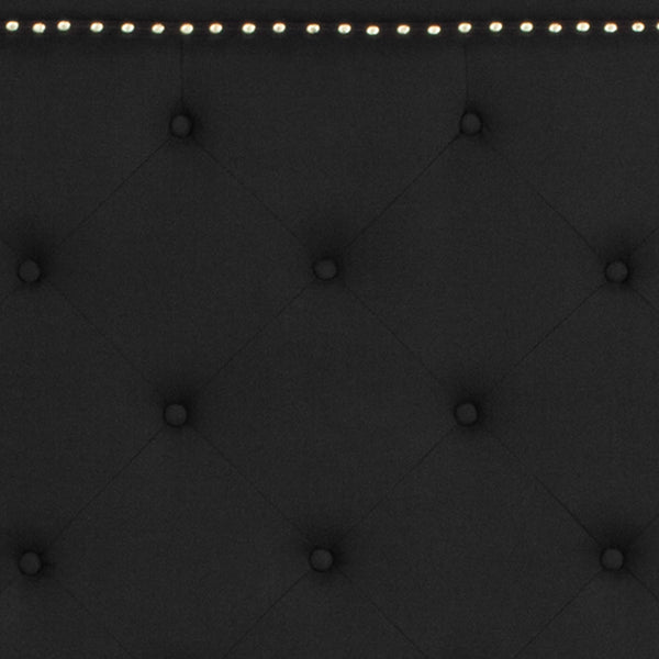 Dark Gray,Queen |#| Queen Tufted Platform Bed in Dark Gray Fabric with 10in. Pocket Spring Mattress