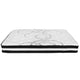 Light Gray,Queen |#| Queen Tufted Platform Bed in Light Gray Fabric with 10in. Pocket Spring Mattress