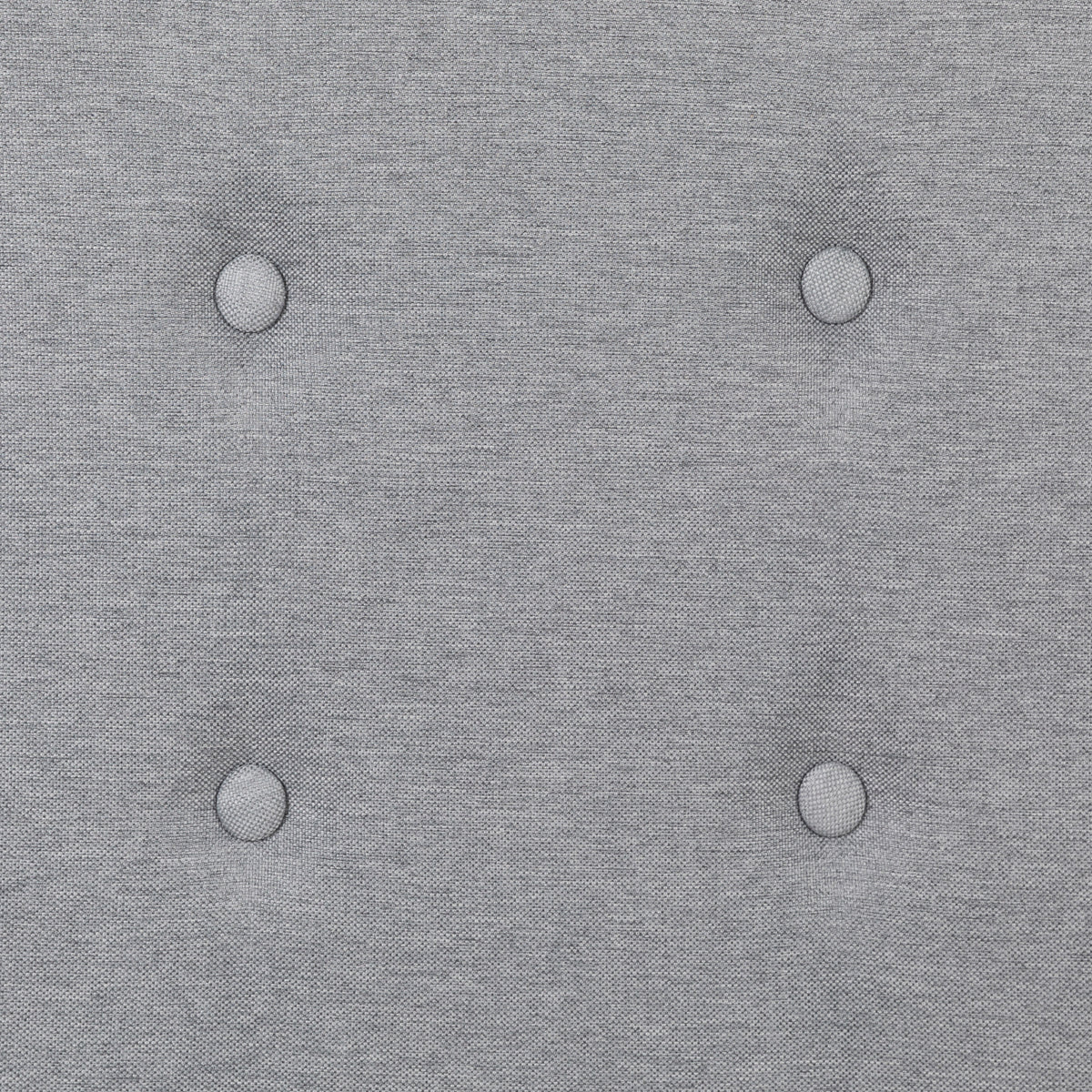 Light Gray,King |#| King Size Upholstered Metal Panel Headboard in Tufted Light Gray Fabric