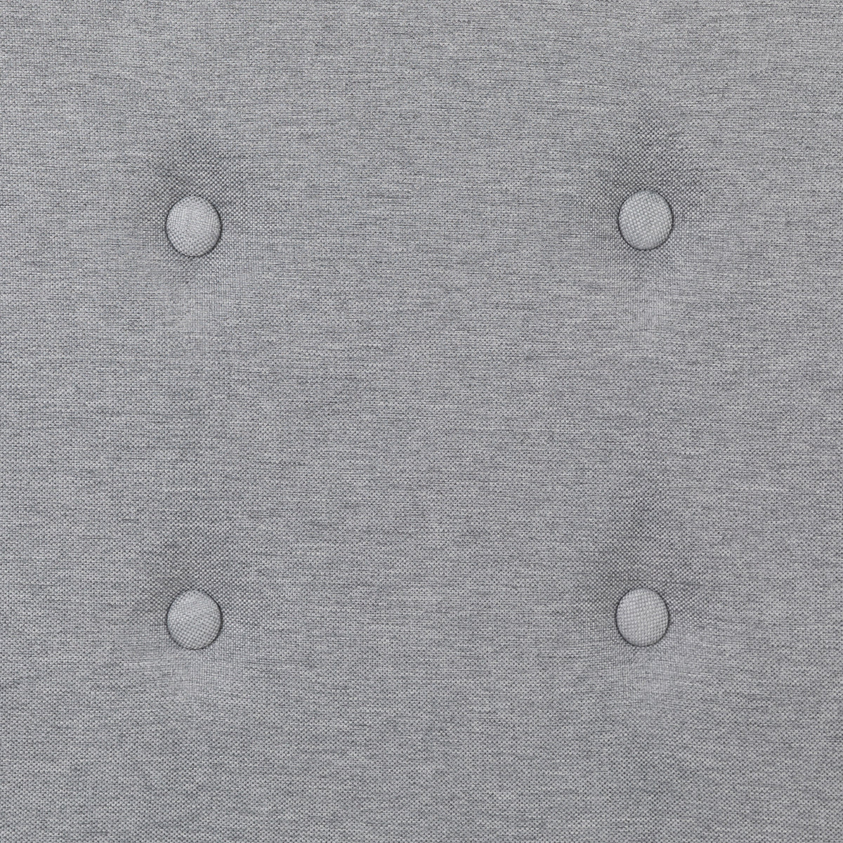 Light Gray,Full |#| Full Size Upholstered Metal Panel Headboard in Tufted Light Gray Fabric