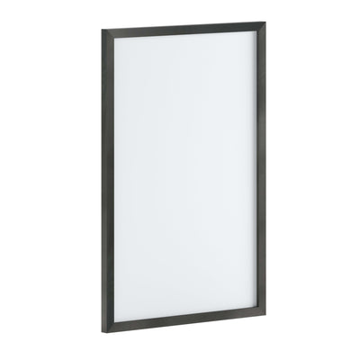 Bristol Wall Mount White Board with Included Dry Erase Marker, 4 Magnets, and Eraser for Home, School or Business - View 1