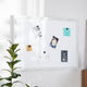White Washed,24inchW x 36inchH |#| Commercial 24x36 White Board with Marker, Eraser, and 4 Magnets - Whitewashed