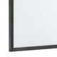 Black,24inchW x 36inchH |#| Commercial 24x36 White Board with Marker, Eraser, and 4 Magnets - Black