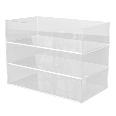 Brody 3 Pack Stack and Slide Plastic Tray Office Desktop Organizer - View 1