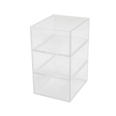 Brody 3 Pack Stack and Slide Plastic Tray Office Desktop Organizer - View 1