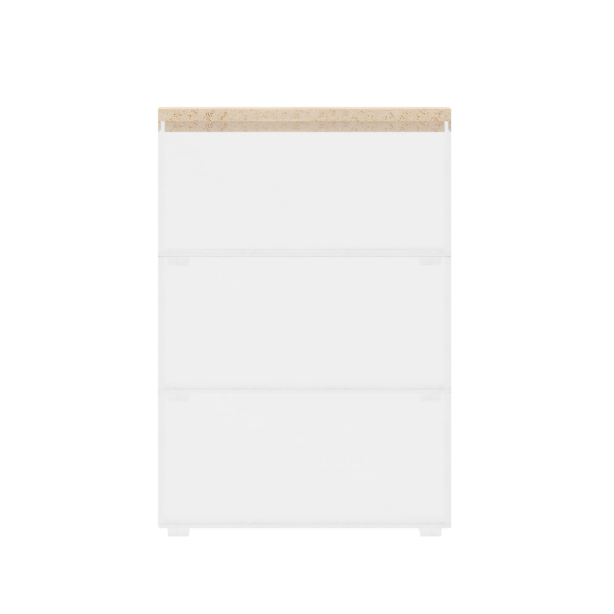 Clear/Light Natural |#| Premium Clear Plastic Storage Bins with Lt Natural Paulownia Wood Lid-3.75"x3"