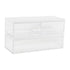 Brody Clear Plastic Storage Organizer Bins with Lids for Home Office, Kitchen, or Bathroom