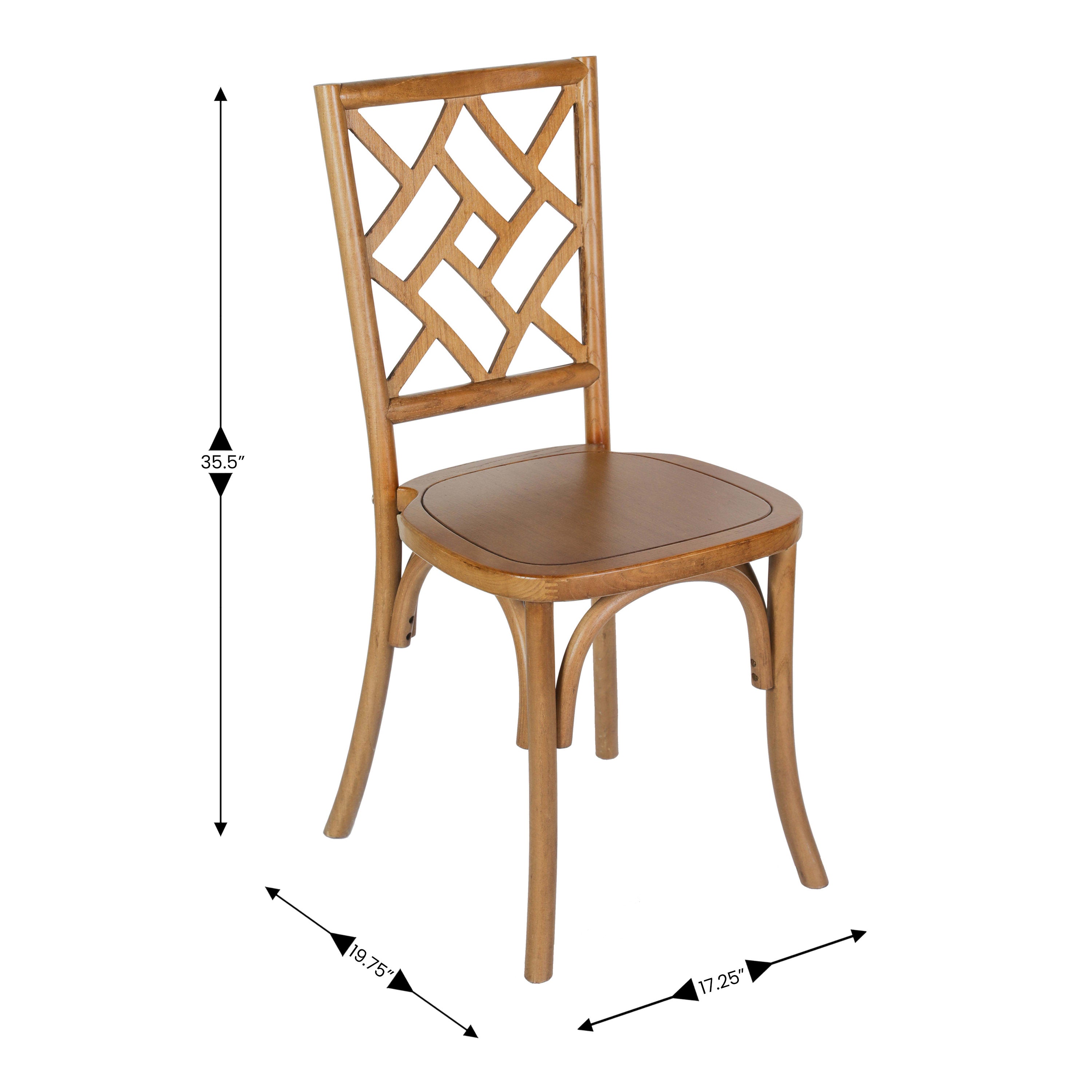 Solid Wood Dining Chair ZH-8100-5- – BizChair