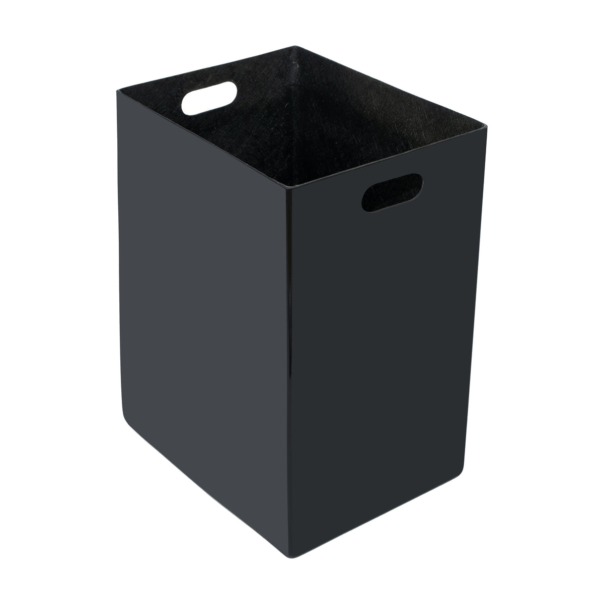 Brown |#| Commercial 31.4 GAL Steel Trash Can with Inner Bin, Locking Access Door-BR/SIL