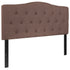 Cambridge Arched Button Tufted Upholstered Headboard