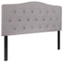 Cambridge Arched Button Tufted Upholstered Headboard