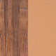 Torched Brown,20inchW x 30inchH |#| Commercial 20x30 Wall Mount Cork Board with Wooden Push Pins - Torched Brown