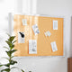 White Washed,24inchW x 36inchH |#| Commercial 24x36 Wall Mount Cork Board with Wooden Push Pins - Whitewashed